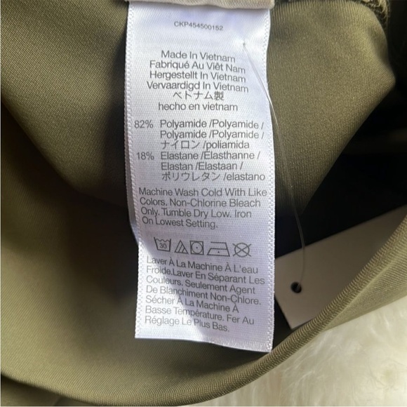 NWT Madewell Kale Green High-Rise Leggings Size S 25” Inseam - Picture 8 of 8